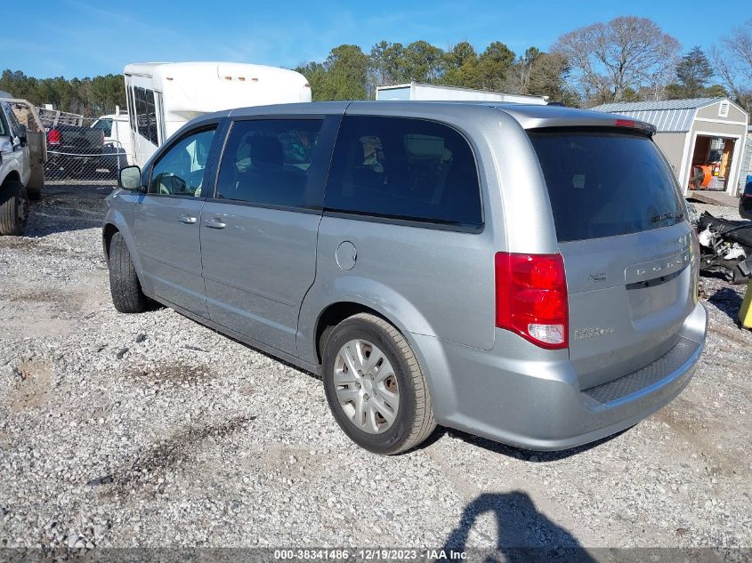 2015 DODGE GRAND CARAVAN AVP/SE - 2C4RDGBG9FR517312