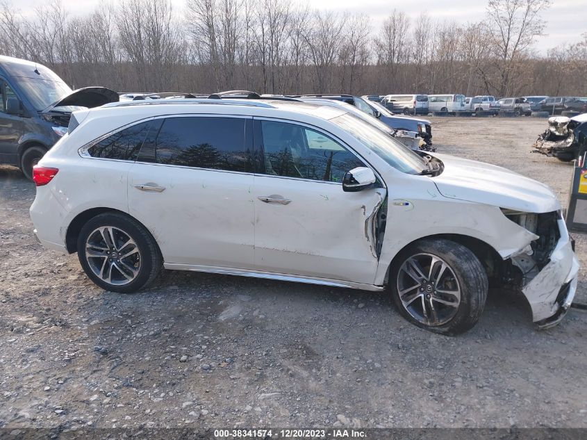 2017 ACURA MDX SPORT HYBRID ADVANCE PACKAGE 5FRYD7H70HB000948