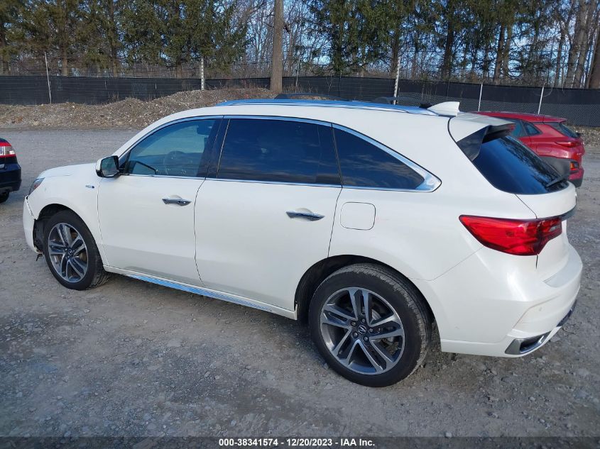 2017 ACURA MDX SPORT HYBRID ADVANCE PACKAGE 5FRYD7H70HB000948