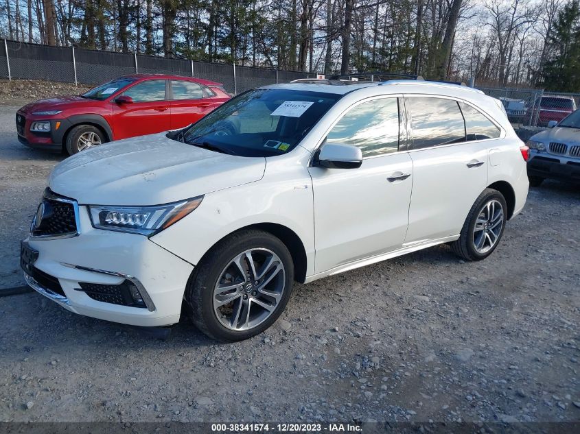 2017 ACURA MDX SPORT HYBRID ADVANCE PACKAGE 5FRYD7H70HB000948