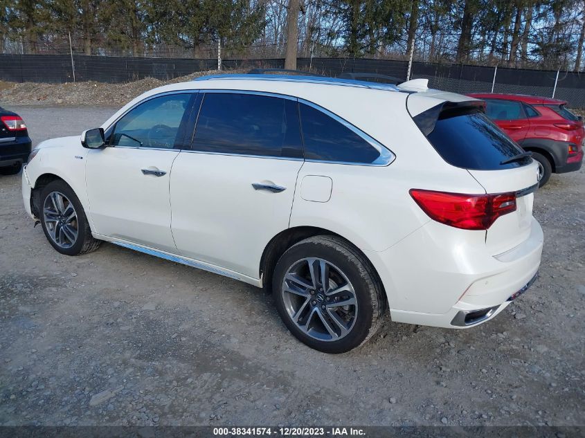 2017 ACURA MDX SPORT HYBRID ADVANCE PACKAGE 5FRYD7H70HB000948