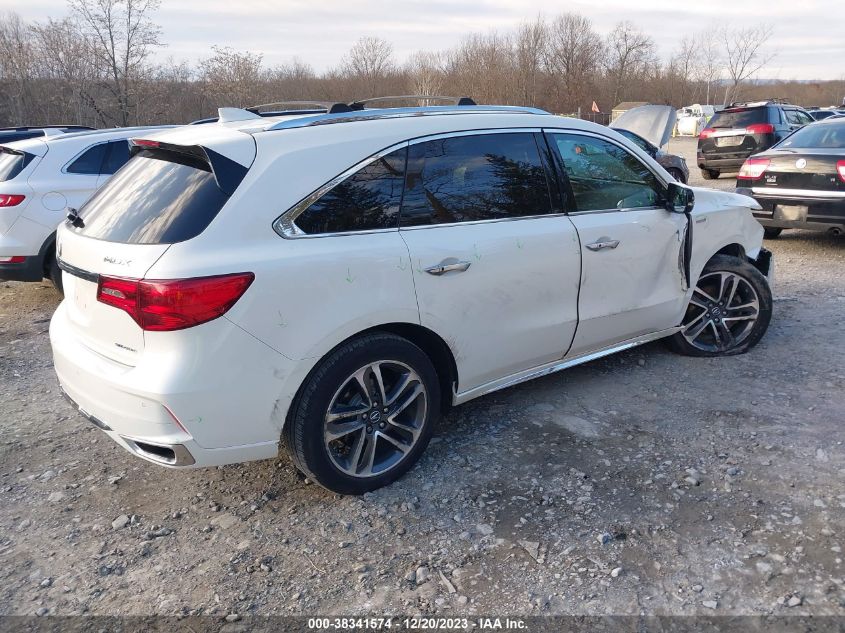 2017 ACURA MDX SPORT HYBRID ADVANCE PACKAGE 5FRYD7H70HB000948