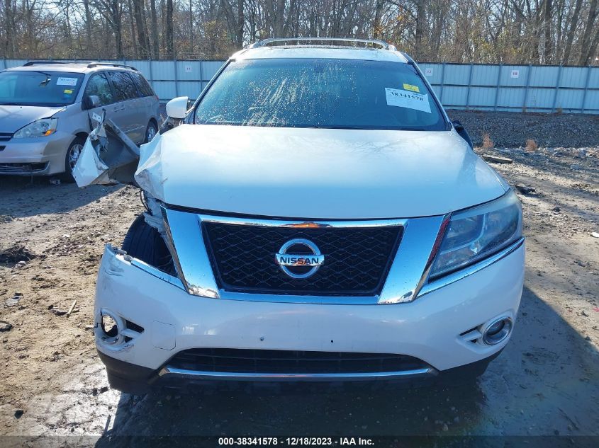 2013 NISSAN PATHFINDER SL - 5N1AR2MN1DC637572