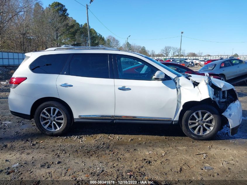 2013 NISSAN PATHFINDER SL - 5N1AR2MN1DC637572
