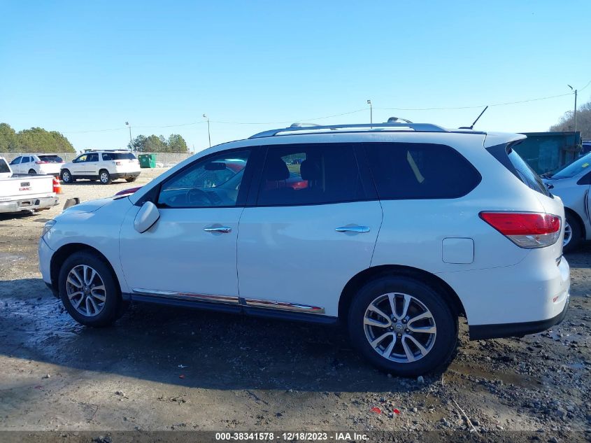 2013 NISSAN PATHFINDER SL - 5N1AR2MN1DC637572