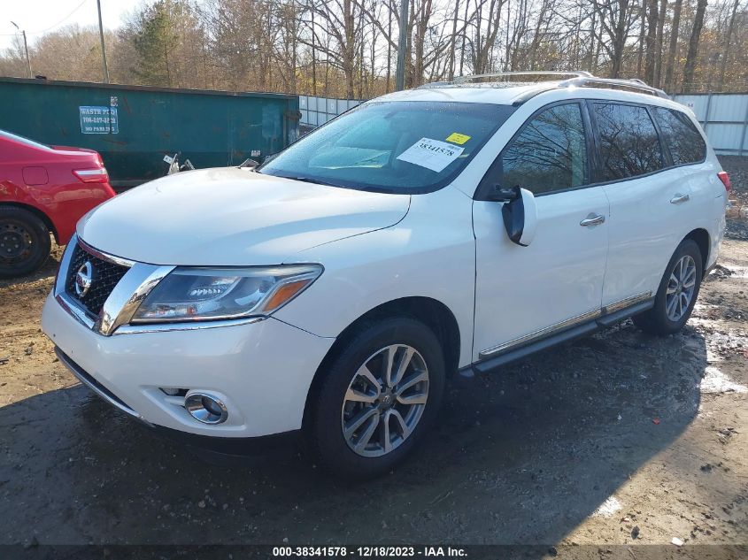 2013 NISSAN PATHFINDER SL - 5N1AR2MN1DC637572