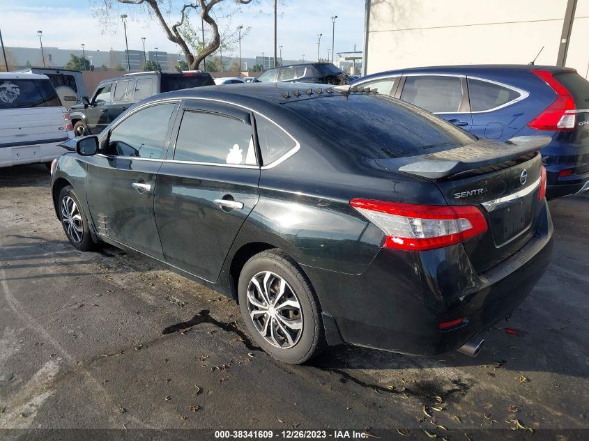 2015 NISSAN SENTRA S/SV/SR/SL - 3N1AB7AP4FY330311