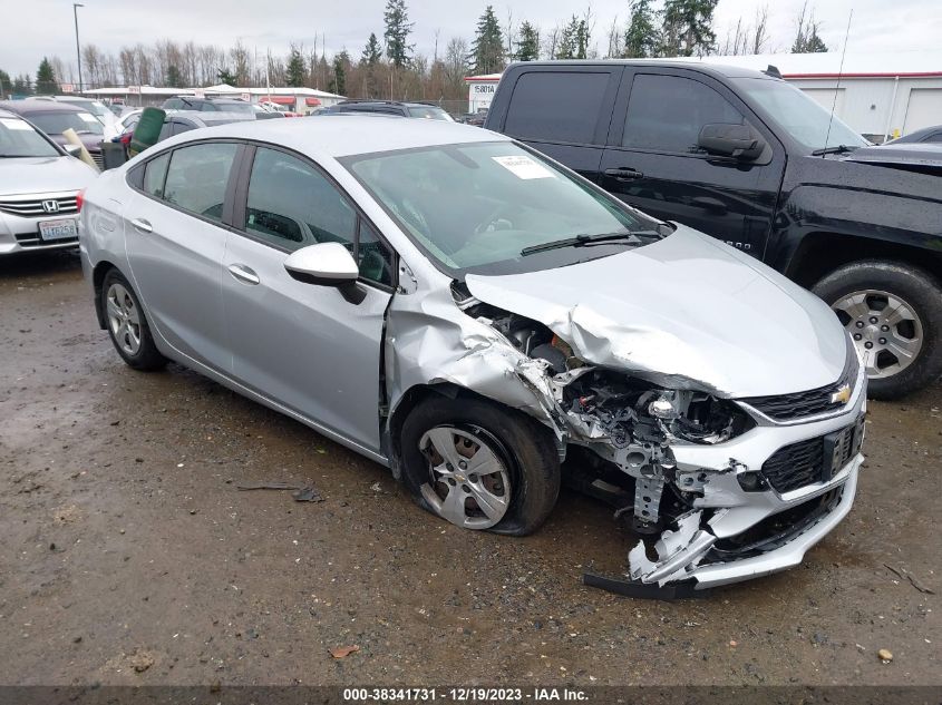 2016 CHEVROLET CRUZE - 1G1BC55M3G7260559