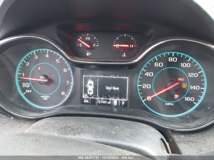 2016 CHEVROLET CRUZE - 1G1BC55M3G7260559