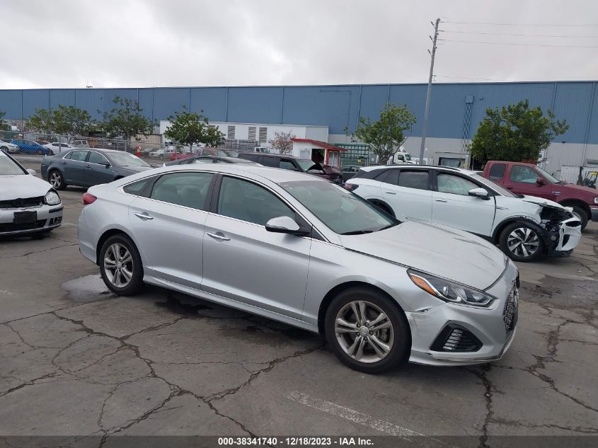 2018 HYUNDAI SONATA SEL+ - 5NPE34AF0JH727134