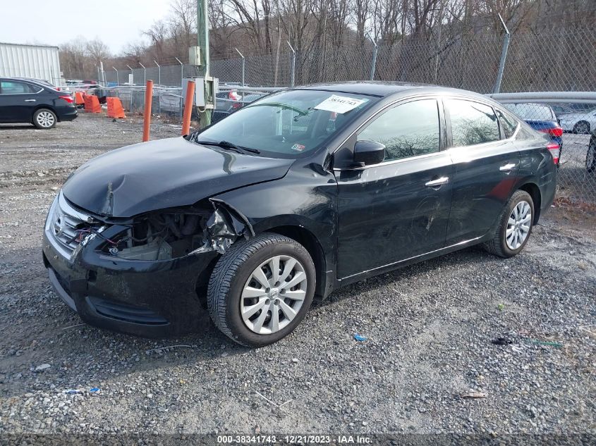 2014 NISSAN SENTRA S - 3N1AB7AP8EL688295