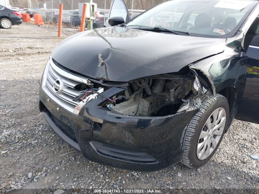 2014 NISSAN SENTRA S - 3N1AB7AP8EL688295