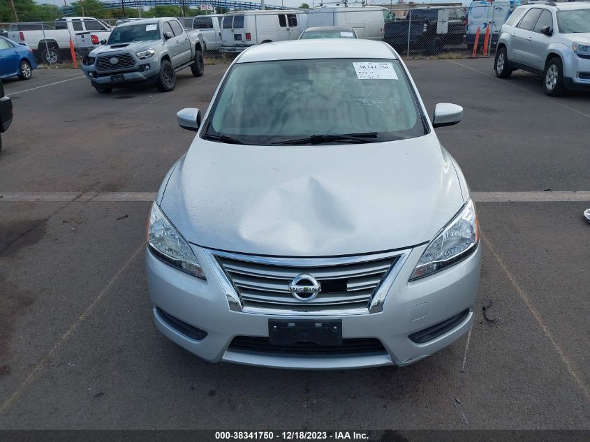 2013 NISSAN SENTRA S - 3N1AB7AP9DL636964