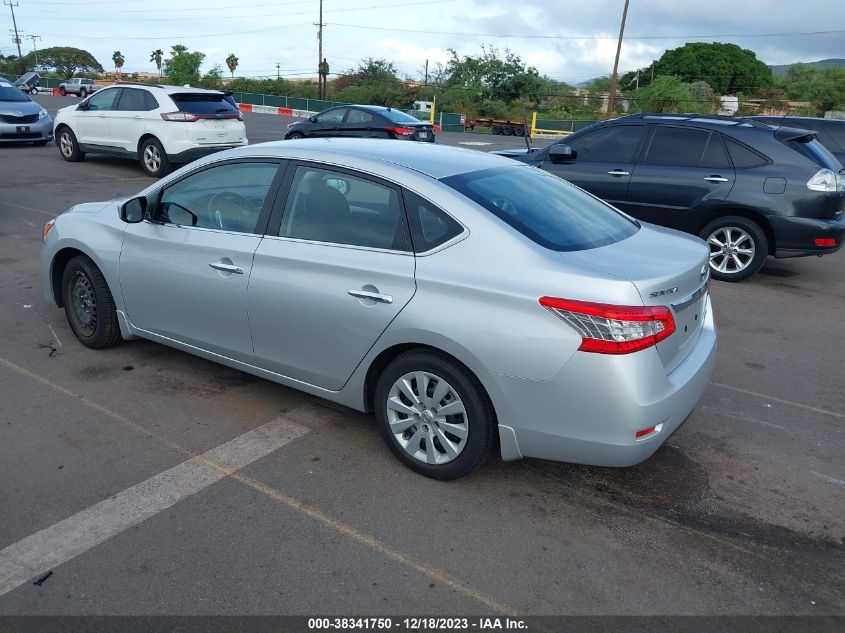 2013 NISSAN SENTRA S - 3N1AB7AP9DL636964