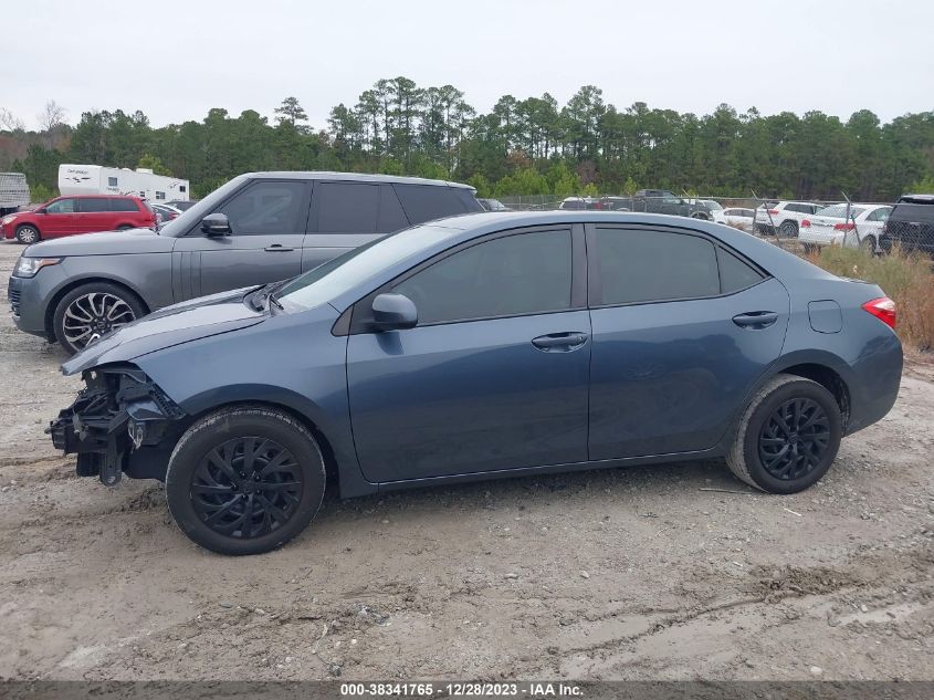 2019 TOYOTA COROLLA LE - 2T1BURHE4KC157590