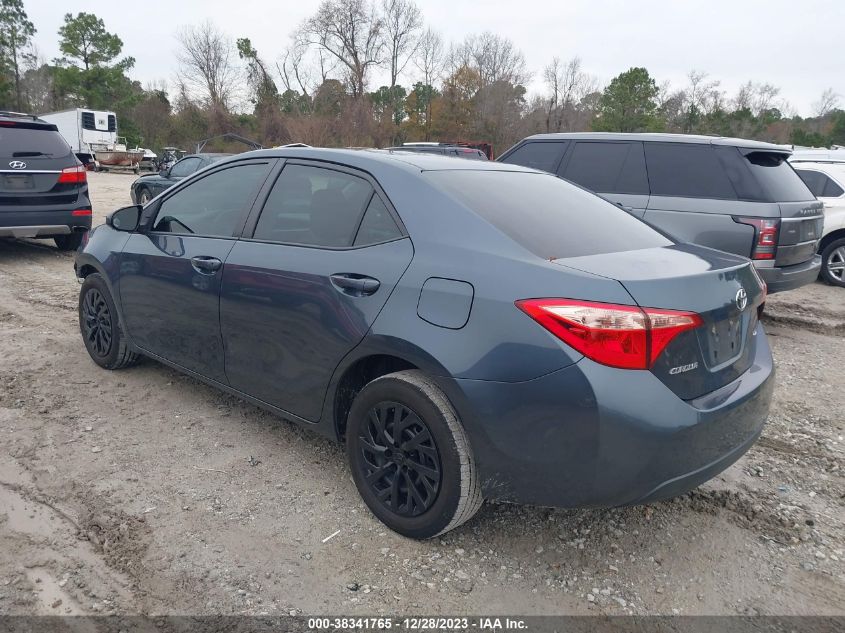 2019 TOYOTA COROLLA LE - 2T1BURHE4KC157590