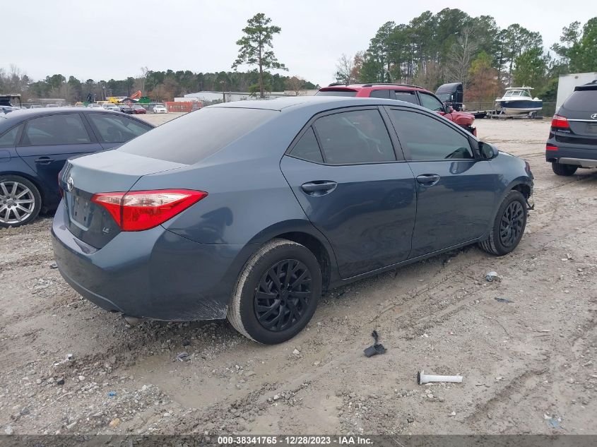 2019 TOYOTA COROLLA LE - 2T1BURHE4KC157590