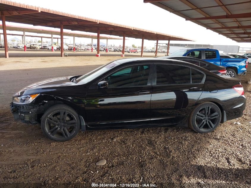 2017 HONDA ACCORD SPORT - 1HGCR2E52HA061621