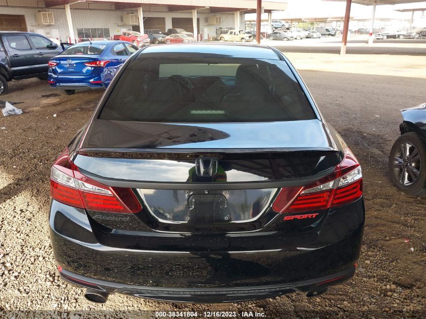 2017 HONDA ACCORD SPORT - 1HGCR2E52HA061621