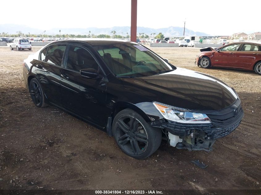 2017 HONDA ACCORD SPORT - 1HGCR2E52HA061621