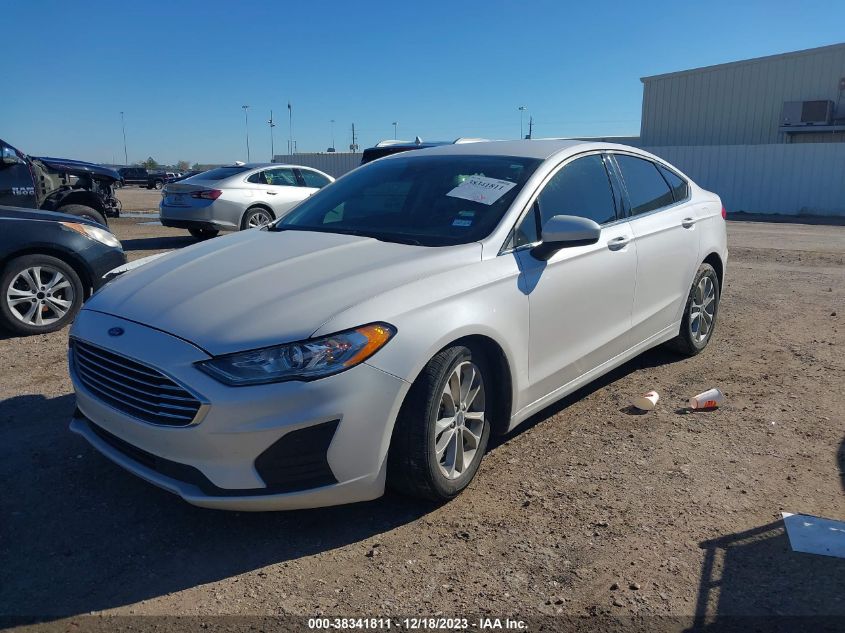 2020 FORD FUSION SE - 3FA6P0HD4LR168179