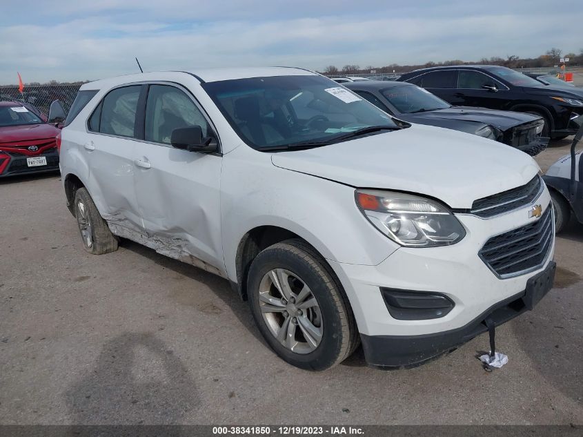 2017 CHEVROLET EQUINOX LS - 2GNALBEK0H1603183