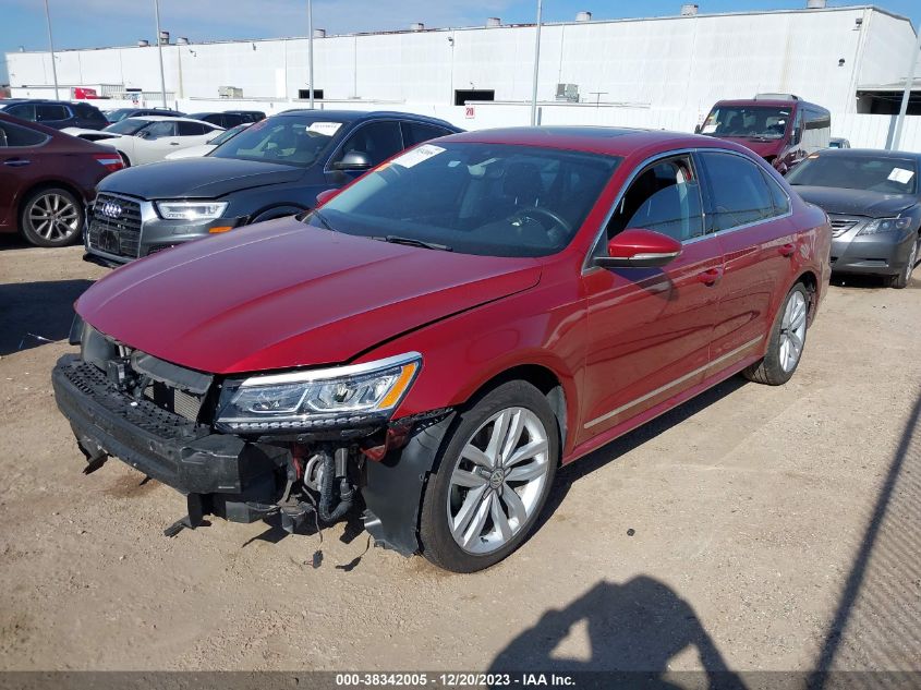 2017 VOLKSWAGEN PASSAT 1.8T SEL PREMIUM - 1VWCT7A36HC081759