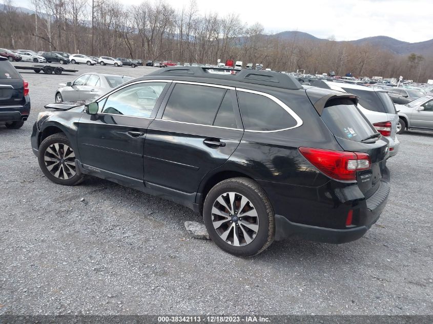 2015 SUBARU OUTBACK 2.5I LIMITED - 4S4BSANC3F3229139