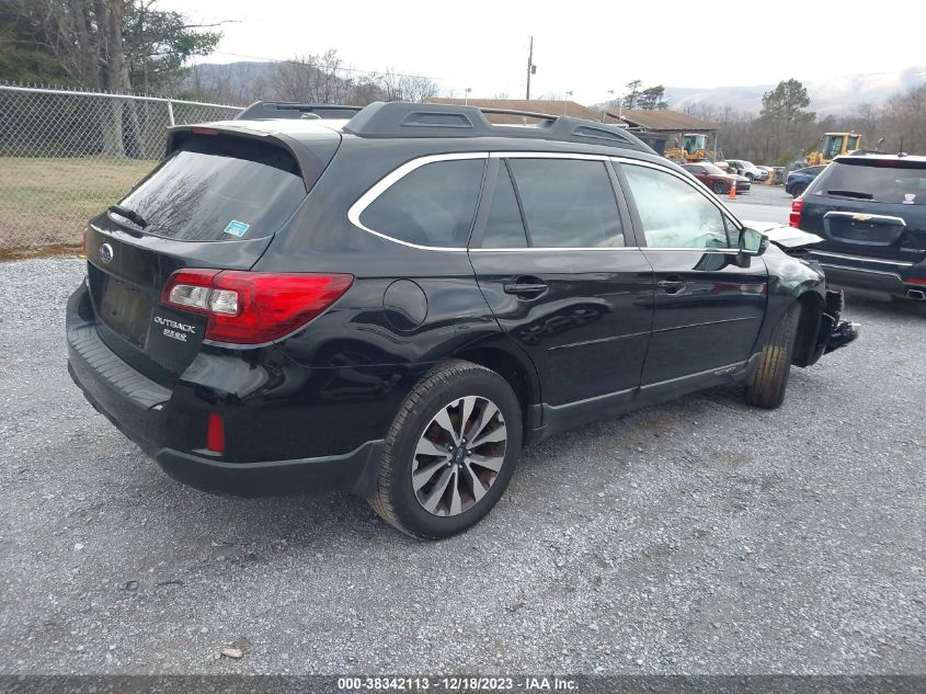 2015 SUBARU OUTBACK 2.5I LIMITED - 4S4BSANC3F3229139