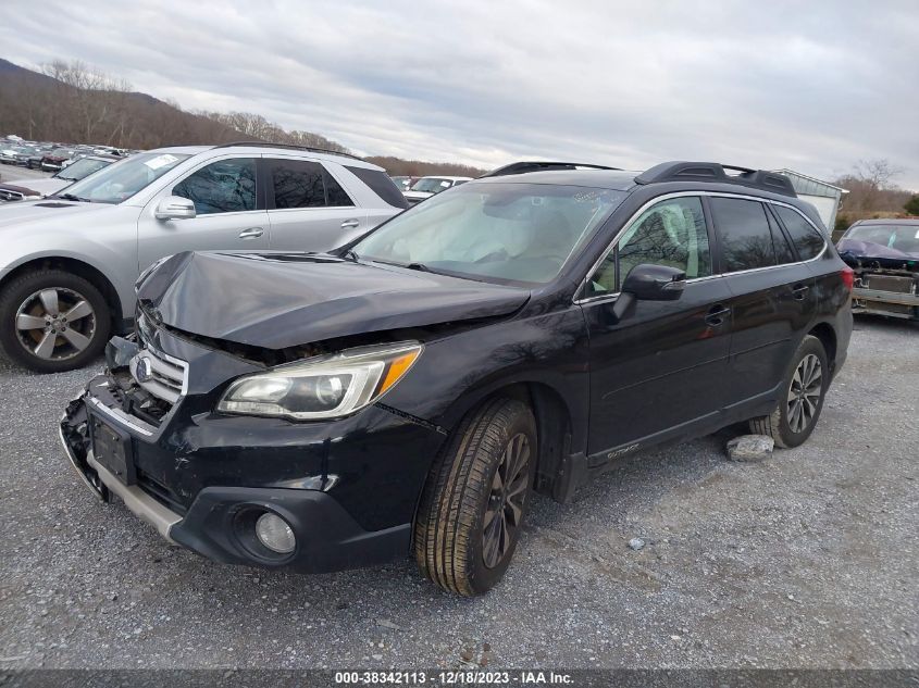 2015 SUBARU OUTBACK 2.5I LIMITED - 4S4BSANC3F3229139