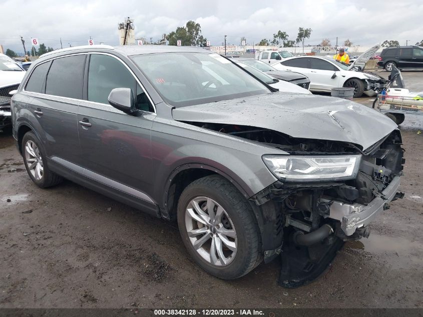 2017 AUDI Q7 PREMIUM - WA1AHAF75HD045988