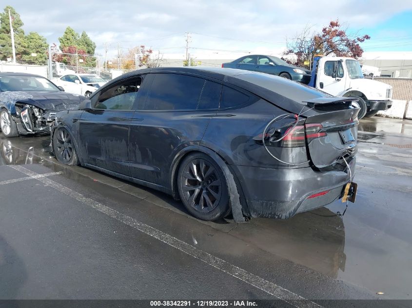2022 TESLA MODEL X DUAL MOTOR ALL-WHEEL DRIVE - 7SAXCAE56NF361647