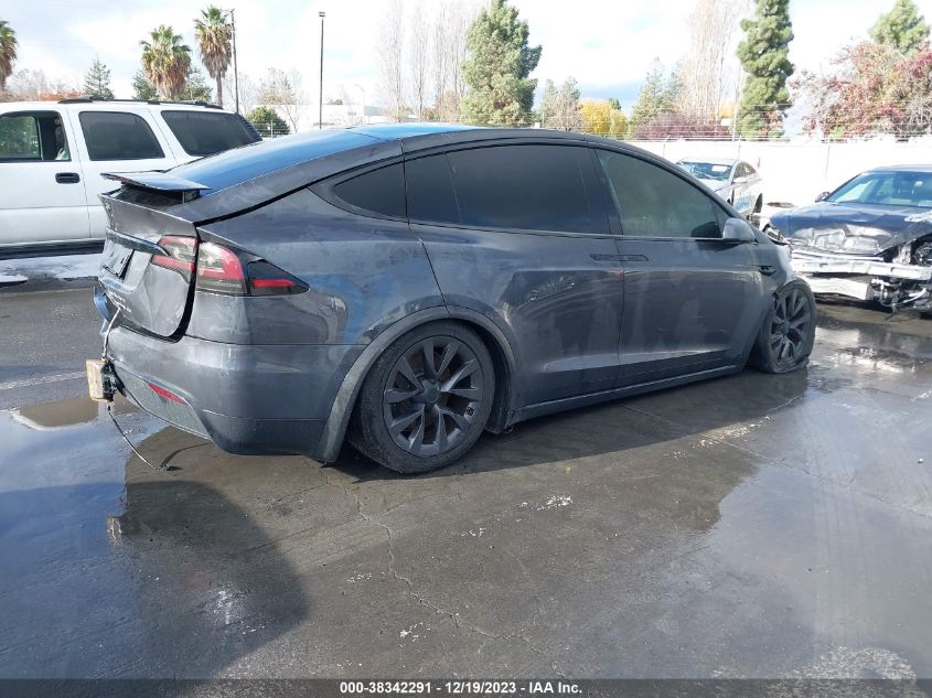 2022 TESLA MODEL X DUAL MOTOR ALL-WHEEL DRIVE - 7SAXCAE56NF361647