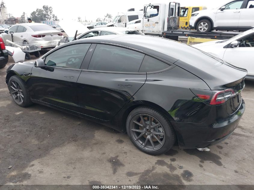2021 TESLA MODEL 3 STANDARD RANGE PLUS REAR-WHEEL DRIVE - 5YJ3E1EA1MF922273