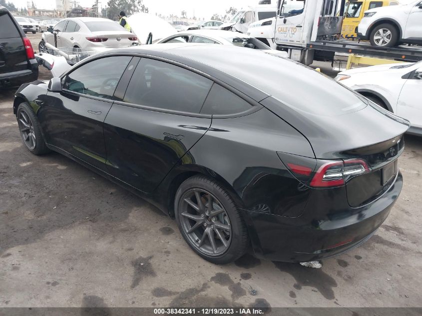 2021 TESLA MODEL 3 STANDARD RANGE PLUS REAR-WHEEL DRIVE - 5YJ3E1EA1MF922273