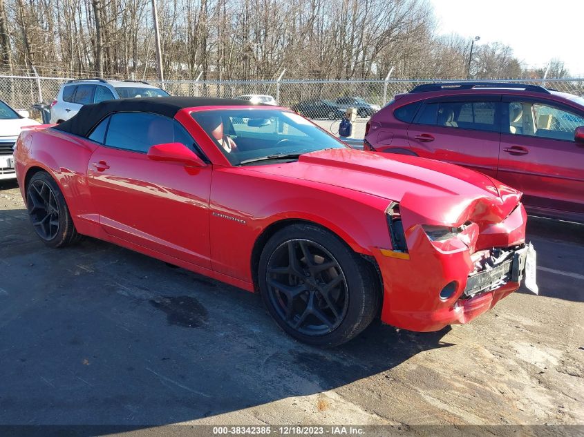 2015 CHEVROLET CAMARO 1LT - 2G1FD3D30F9182102