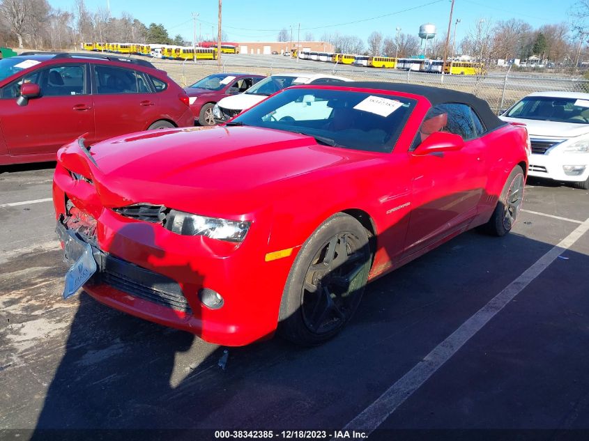 2015 CHEVROLET CAMARO 1LT - 2G1FD3D30F9182102