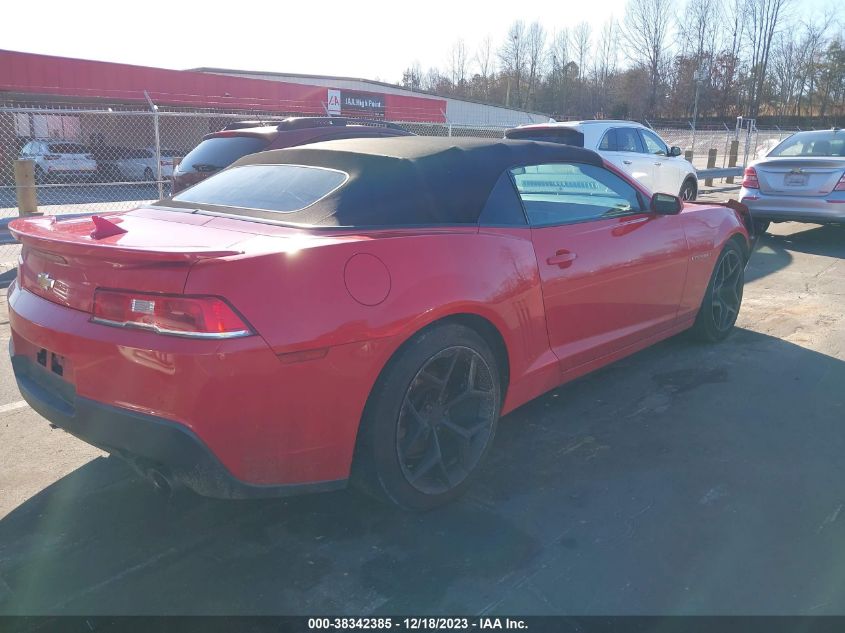 2015 CHEVROLET CAMARO 1LT - 2G1FD3D30F9182102