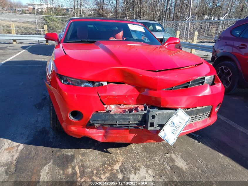 2015 CHEVROLET CAMARO 1LT - 2G1FD3D30F9182102