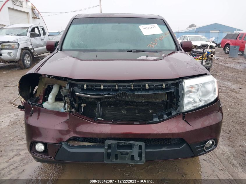 2013 HONDA PILOT EX-L - 5FNYF4H50DB022337
