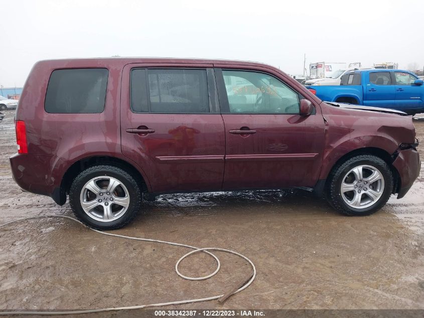 2013 HONDA PILOT EX-L - 5FNYF4H50DB022337