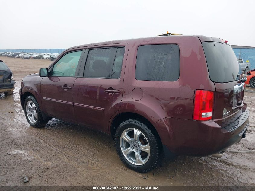 2013 HONDA PILOT EX-L - 5FNYF4H50DB022337