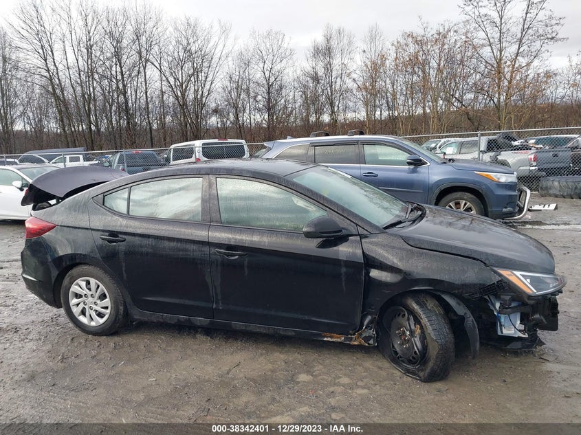 VIN KMHD74LF6KU781165 2019 HYUNDAI ELANTRA SE