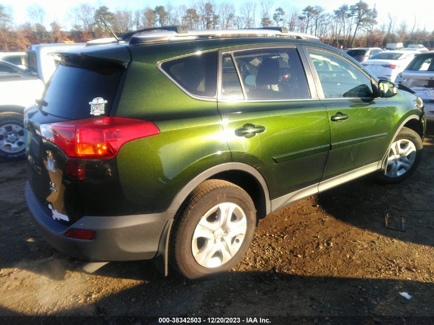 2013 TOYOTA RAV4 LE - JTMBFREVXDD046482