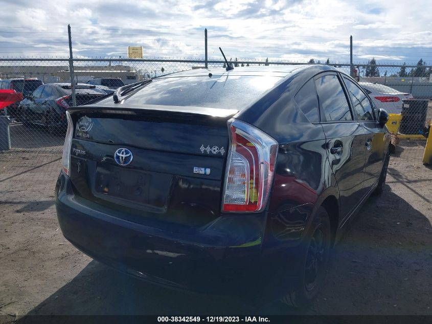 2014 TOYOTA PRIUS TWO - JTDKN3DU7E1759691