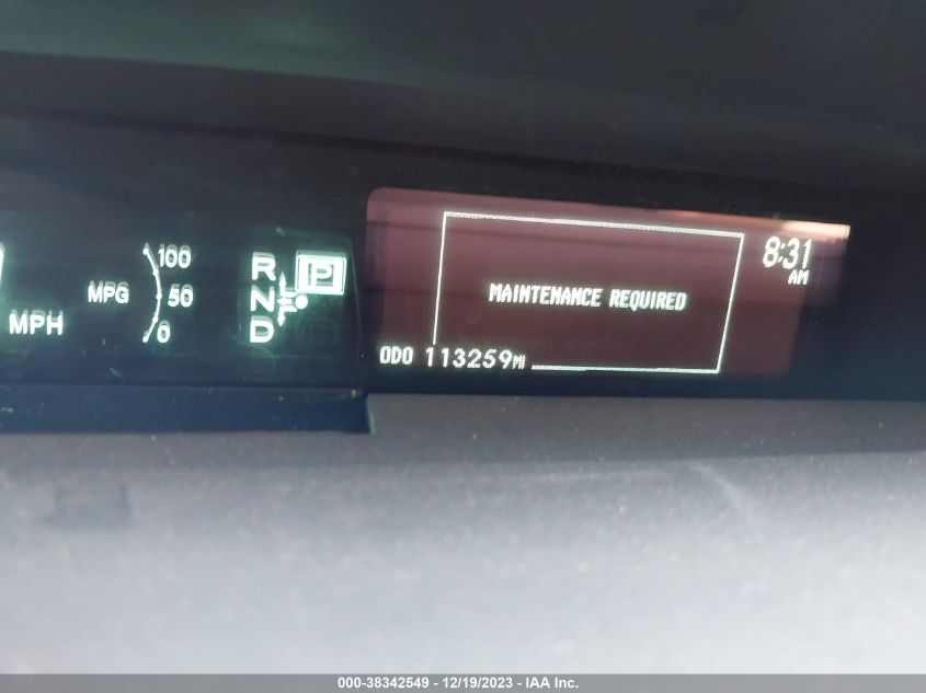 2014 TOYOTA PRIUS TWO - JTDKN3DU7E1759691