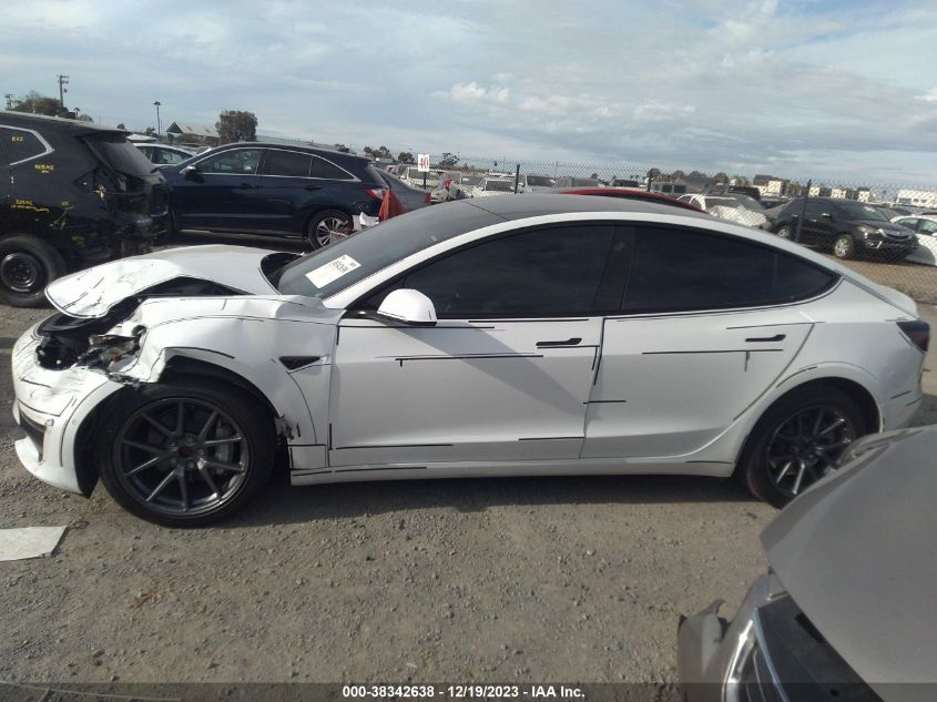 2022 TESLA MODEL 3 - 5YJ3E1EB3NF180842