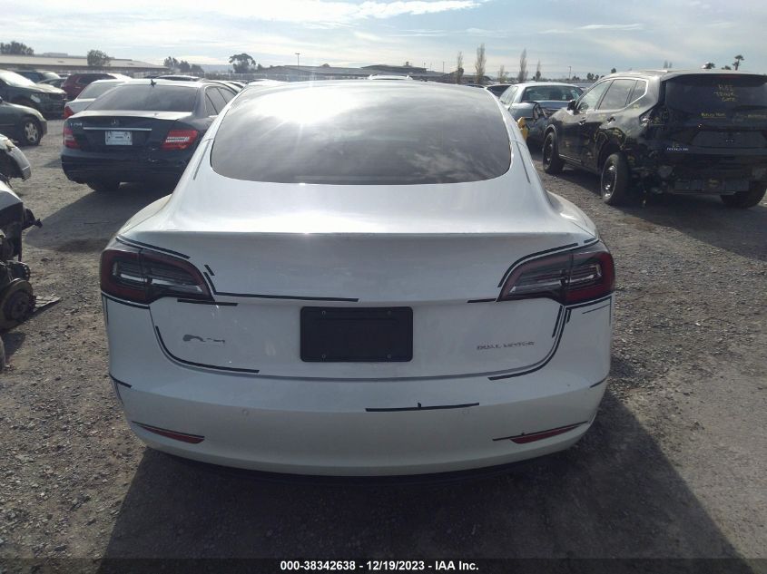 2022 TESLA MODEL 3 - 5YJ3E1EB3NF180842