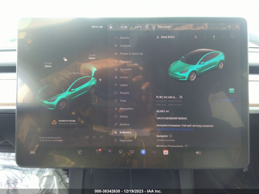 2022 TESLA MODEL 3 - 5YJ3E1EB3NF180842