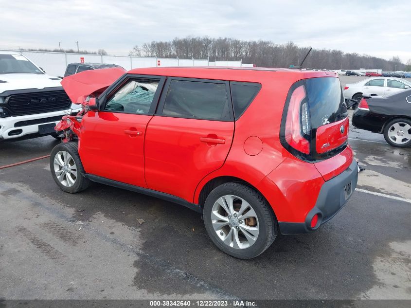 2015 KIA SOUL + - KNDJP3A58F7780860